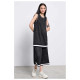 Bodytalk Γυναικείο παντελόνι Wide Leg Perforated 7/8 Pants